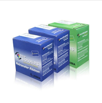 斑马800012-445PB色带  800012-601PB膜带 ZXP9热转印机器   2卷色带1卷膜带为一套