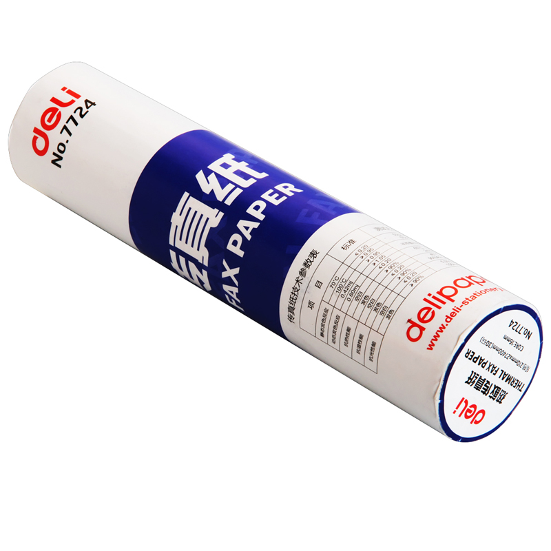 得力7724热敏传真纸(白)210mm*27.3m(卷)_http://www.tjxintuokeji.com/img/images/C202108/1630303826016.jpg