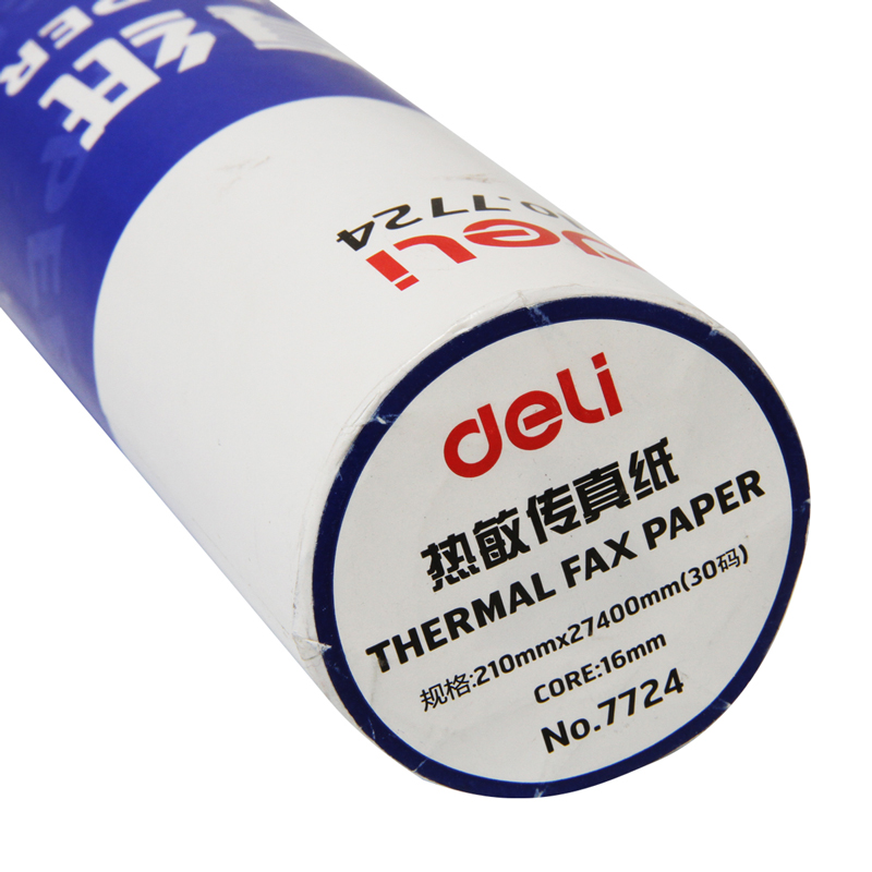 得力7724热敏传真纸(白)210mm*27.3m(卷)_http://www.tjxintuokeji.com/img/images/C202108/1630303831097.jpg