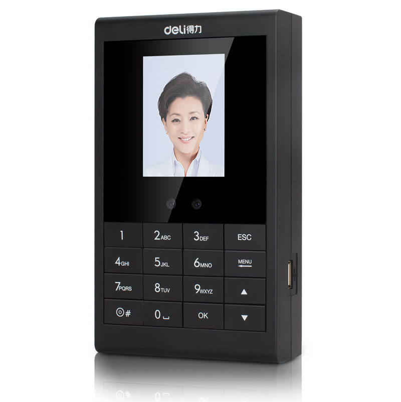 得力3764人脸考勤机(黑色)_http://www.tjxintuokeji.com/img/images/C202109/1632450745073.jpg