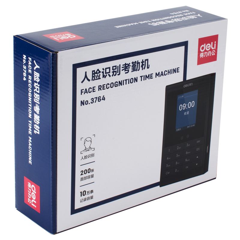 得力3764人脸考勤机(黑色)_http://www.tjxintuokeji.com/img/images/C202109/1632450756331.jpg