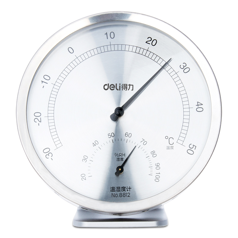 得力8812温湿度计(不锈钢)_http://www.tjxintuokeji.com/img/images/C202110/1633757550403.jpg